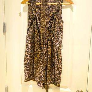 Leopard print romper Armani exchange